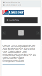 Mobile Screenshot of lausser.de